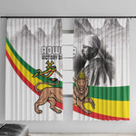African Victory Menelik II Window Curtain Battle Of Adwa