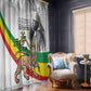 African Victory Menelik II Window Curtain Battle Of Adwa