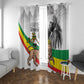 African Victory Menelik II Window Curtain Battle Of Adwa