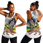 African Victory Menelik II Women Racerback Tank Battle Of Adwa