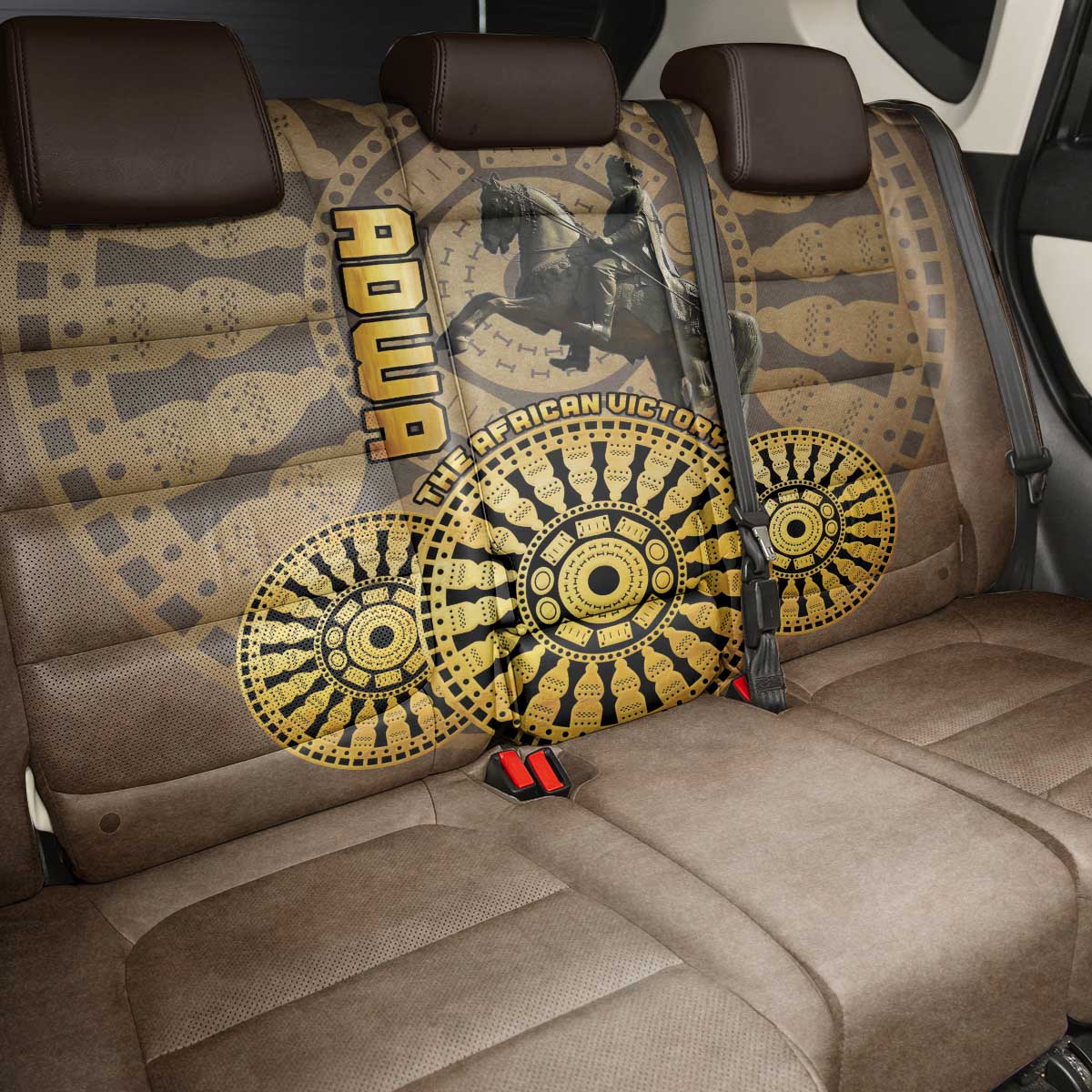 Adwa Victory Day Back Car Seat Cover Adwa Battle Shield - Vintage Style