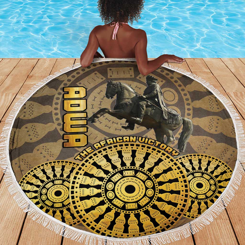 Adwa Victory Day Beach Blanket Adwa Battle Shield - Vintage Style