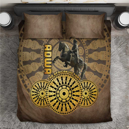 Adwa Victory Day Bedding Set Adwa Battle Shield - Vintage Style