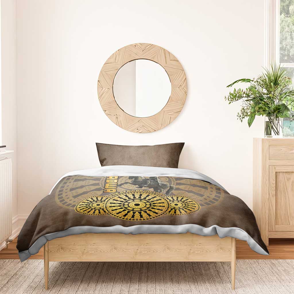 Adwa Victory Day Bedding Set Adwa Battle Shield - Vintage Style