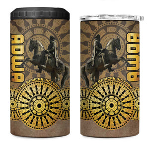 Adwa Victory Day 4 in 1 Can Cooler Tumbler Adwa Battle Shield - Vintage Style