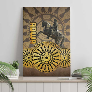 Adwa Victory Day Canvas Wall Art Adwa Battle Shield - Vintage Style