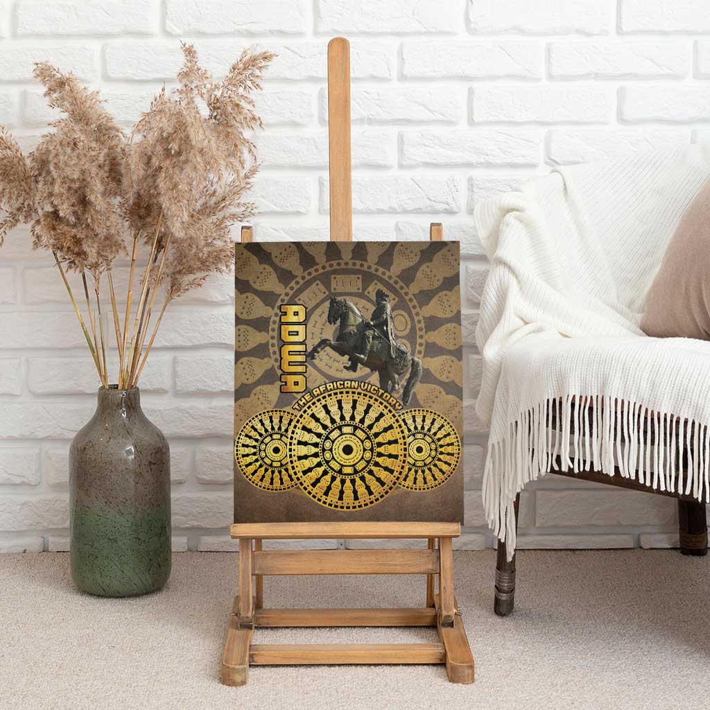 Adwa Victory Day Canvas Wall Art Adwa Battle Shield - Vintage Style
