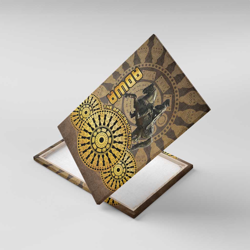 Adwa Victory Day Canvas Wall Art Adwa Battle Shield - Vintage Style
