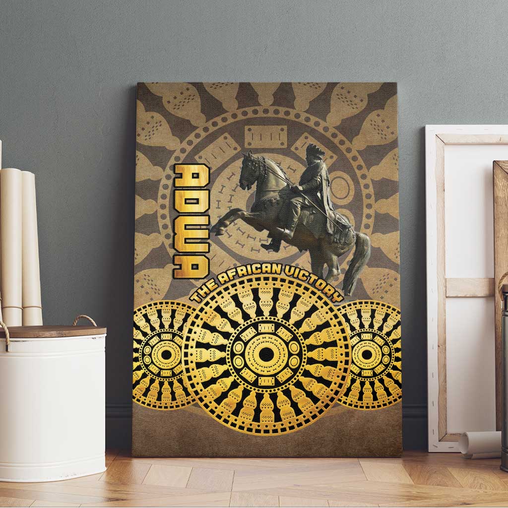 Adwa Victory Day Canvas Wall Art Adwa Battle Shield - Vintage Style