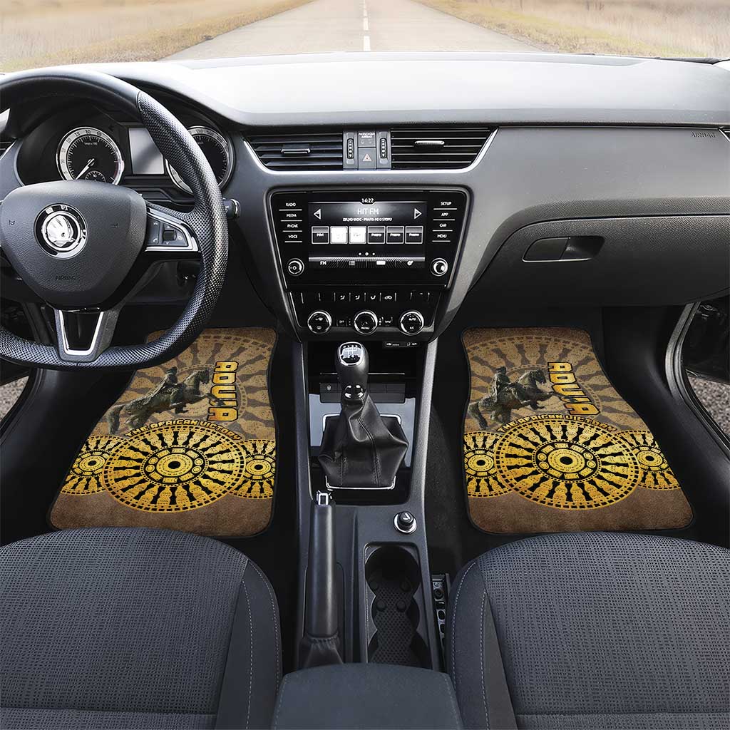 Adwa Victory Day Car Mats Adwa Battle Shield - Vintage Style