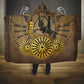 Adwa Victory Day Hooded Blanket Adwa Battle Shield - Vintage Style