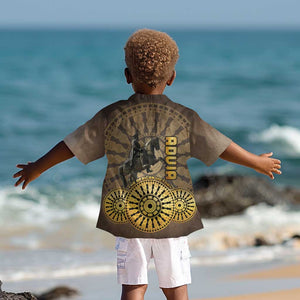 Adwa Victory Day Kid Hawaiian Shirt Adwa Battle Shield - Vintage Style