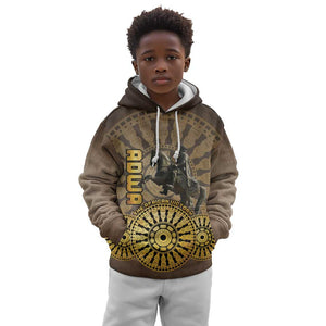 Adwa Victory Day Kid Hoodie Adwa Battle Shield - Vintage Style