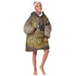 Adwa Victory Day Kid Wearable Blanket Hoodie Adwa Battle Shield - Vintage Style