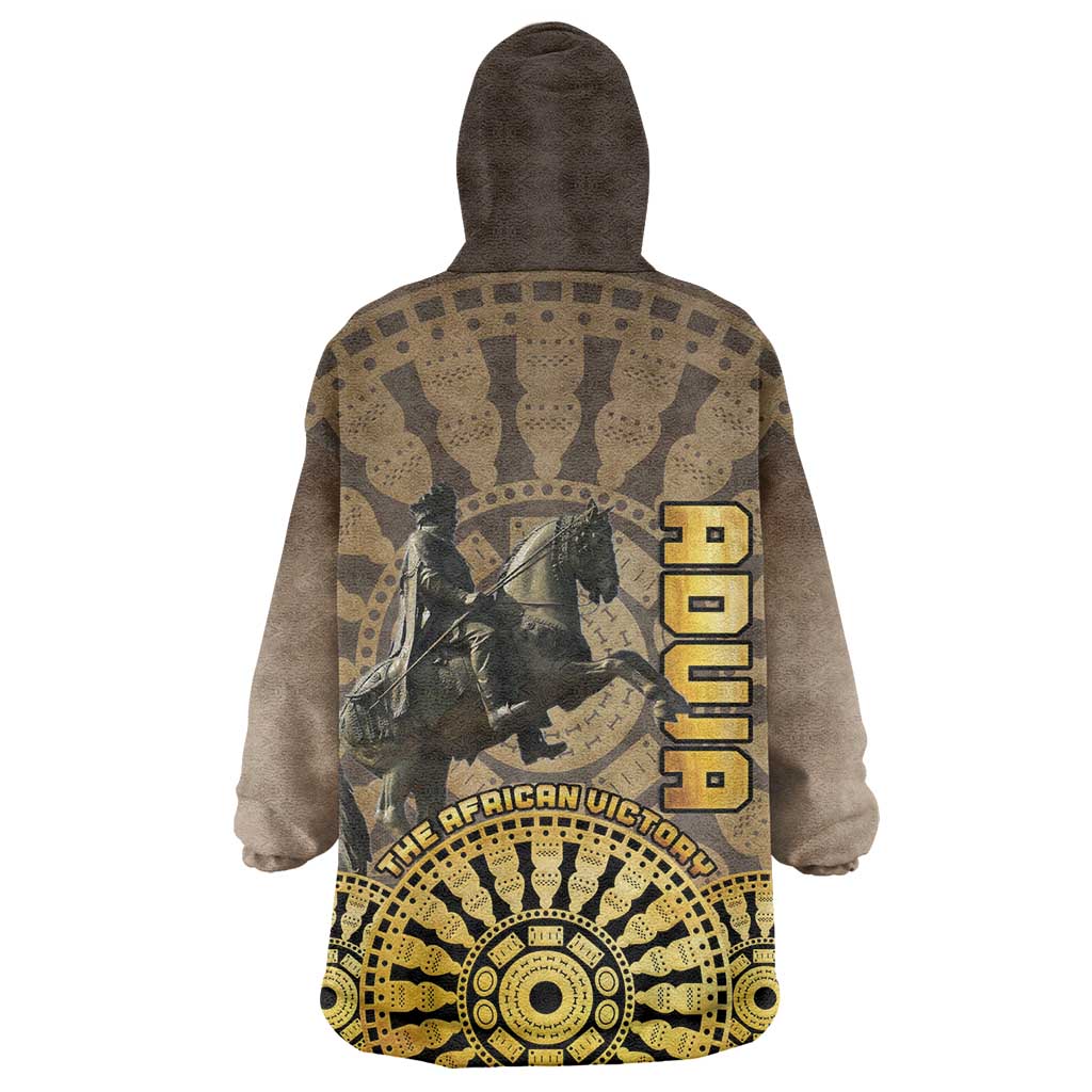 Adwa Victory Day Kid Wearable Blanket Hoodie Adwa Battle Shield - Vintage Style