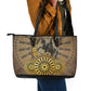 Adwa Victory Day Leather Tote Bag Adwa Battle Shield - Vintage Style