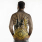 Adwa Victory Day Long Sleeve Polo Shirt Adwa Battle Shield - Vintage Style