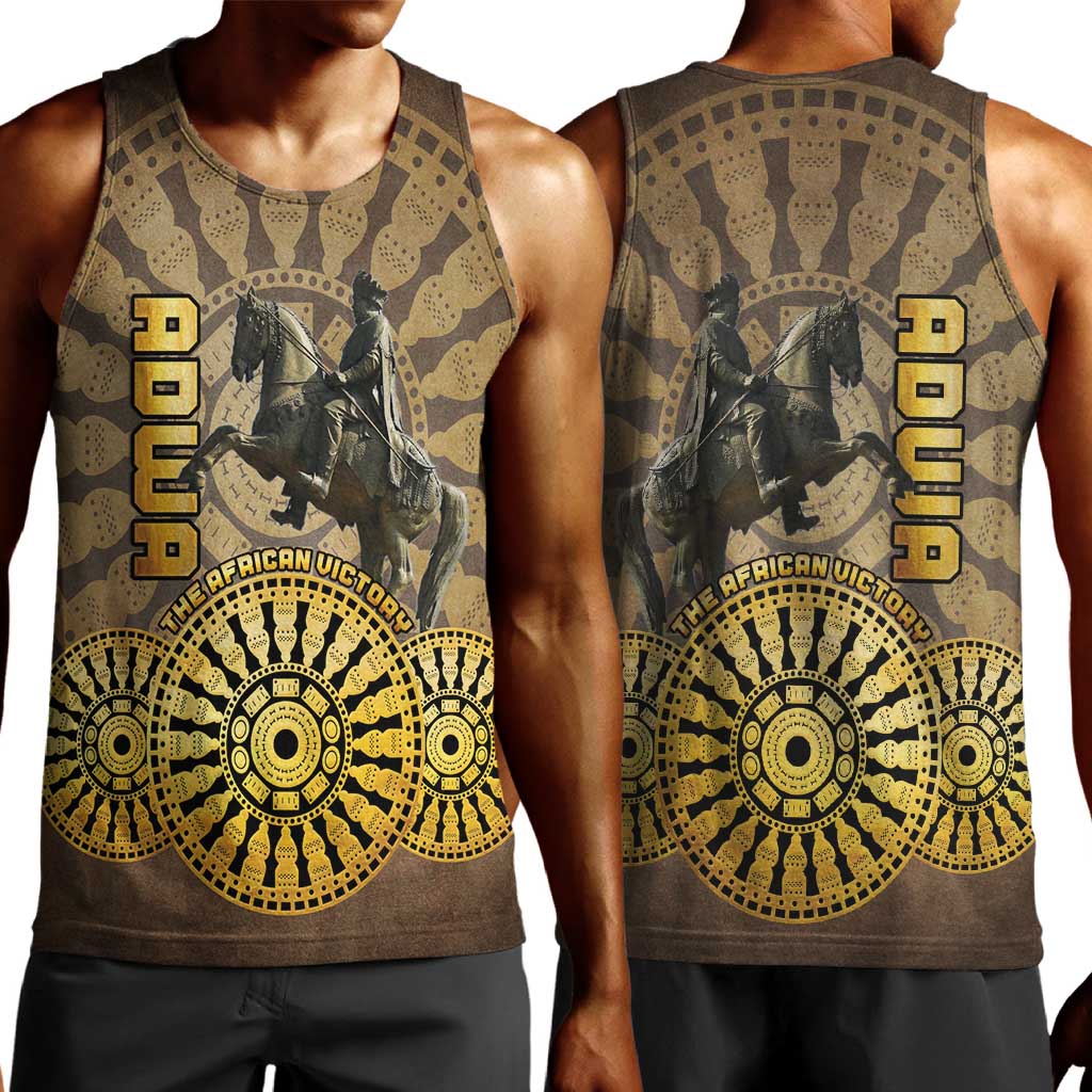 Adwa Victory Day Men Tank Top Adwa Battle Shield - Vintage Style