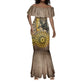 Adwa Victory Day Mermaid Dress Adwa Battle Shield - Vintage Style