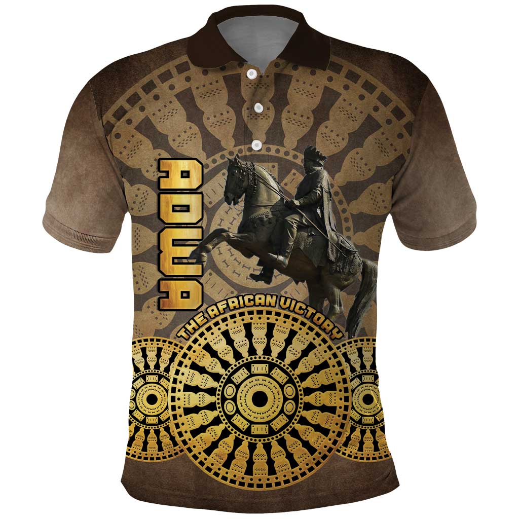 Adwa Victory Day Polo Shirt Adwa Battle Shield - Vintage Style