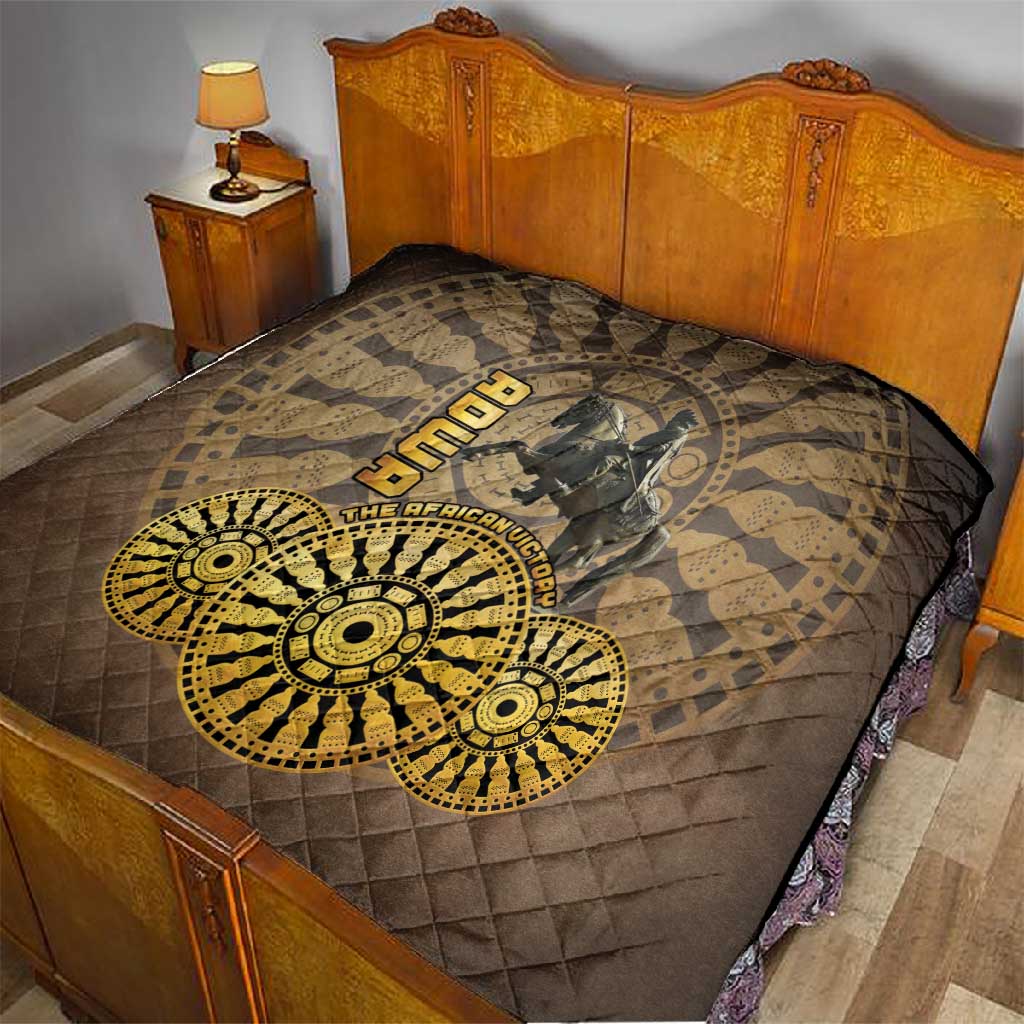 Adwa Victory Day Quilt Adwa Battle Shield - Vintage Style