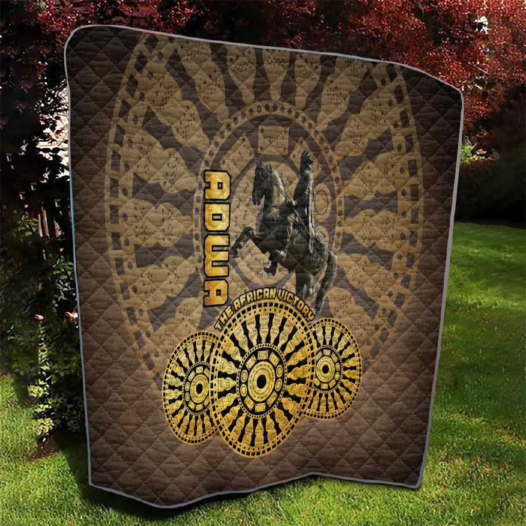 Adwa Victory Day Quilt Adwa Battle Shield - Vintage Style