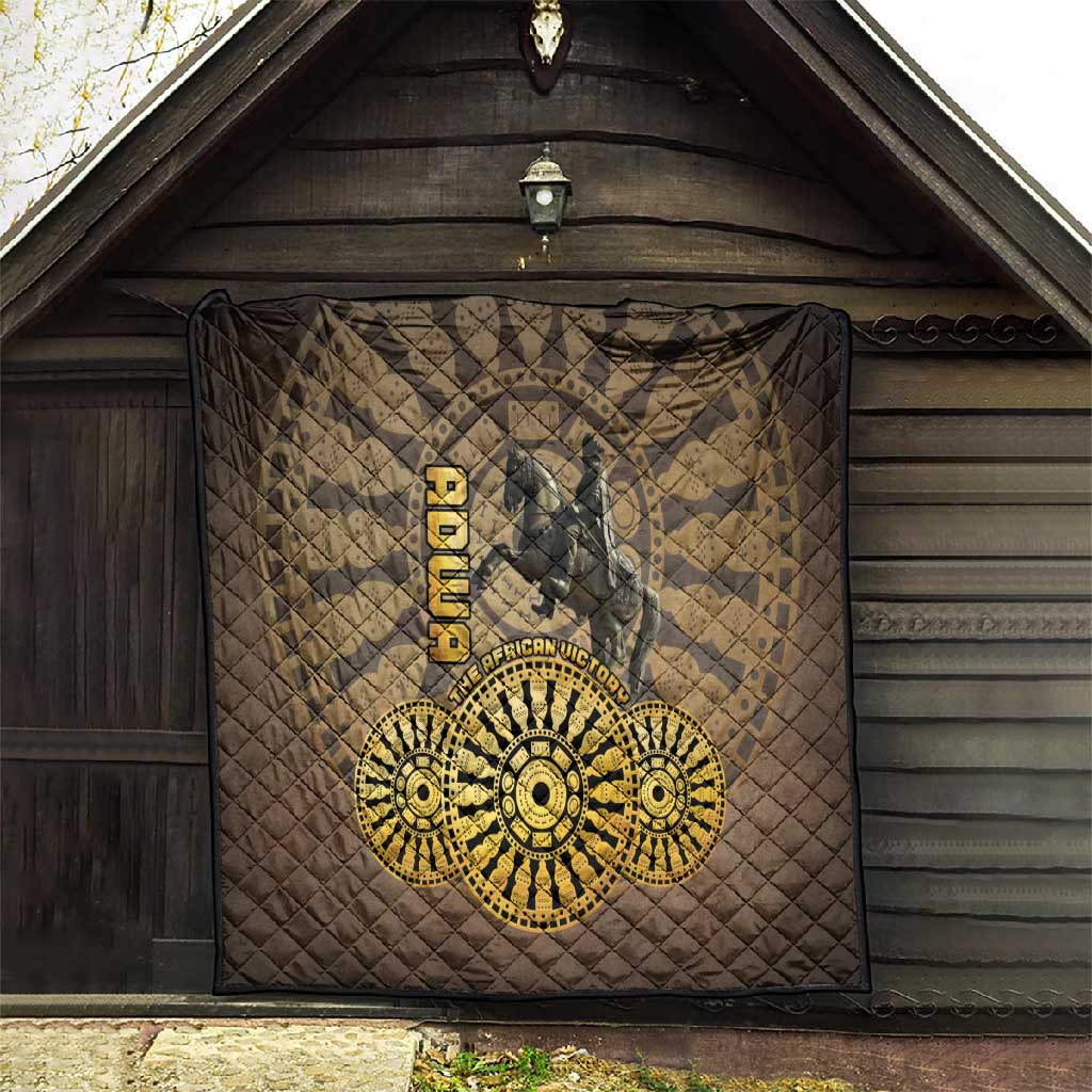 Adwa Victory Day Quilt Adwa Battle Shield - Vintage Style