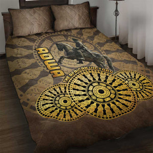 Adwa Victory Day Quilt Bed Set Adwa Battle Shield - Vintage Style