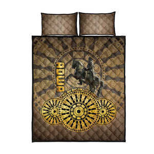 Adwa Victory Day Quilt Bed Set Adwa Battle Shield - Vintage Style