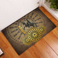 Adwa Victory Day Rubber Doormat Adwa Battle Shield - Vintage Style