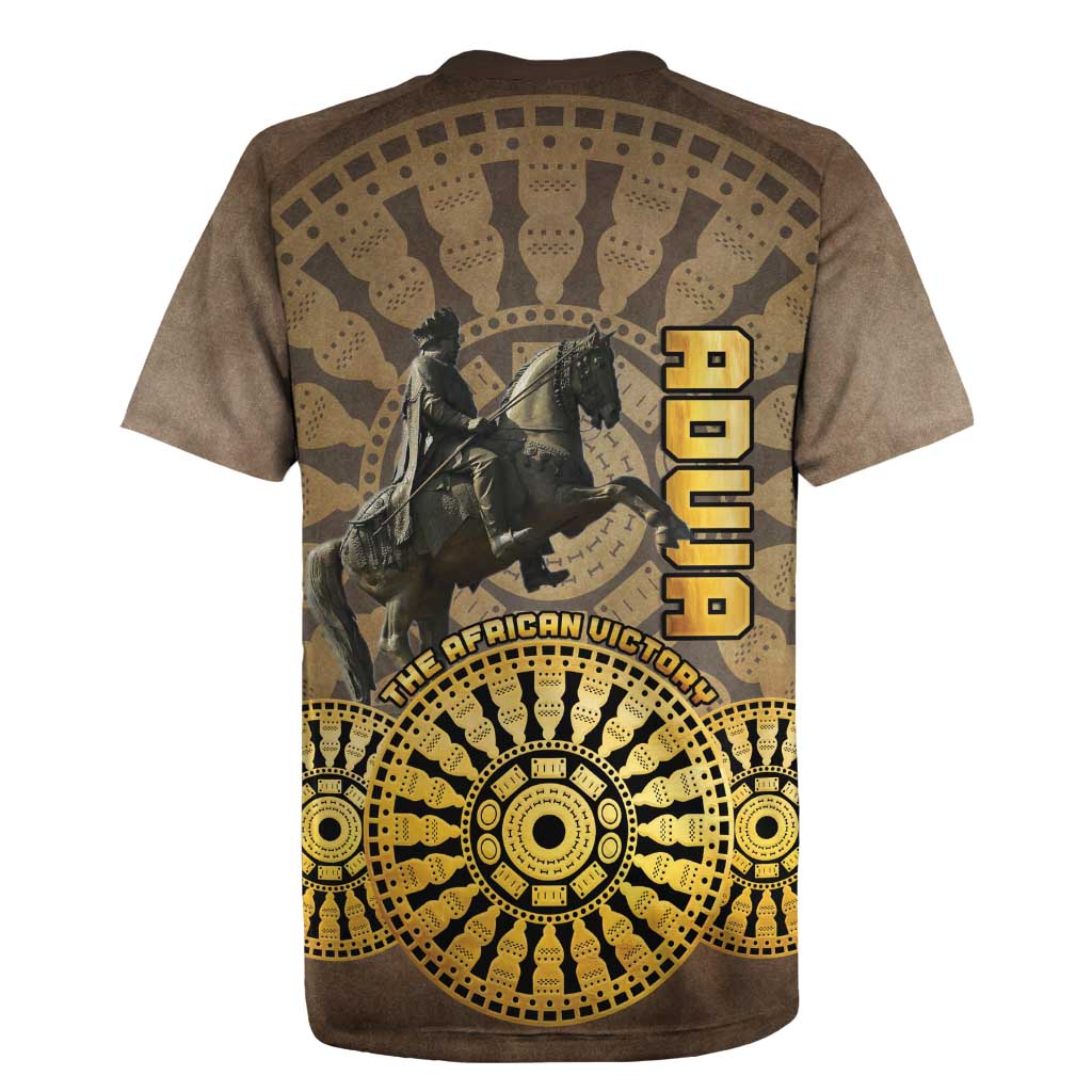 Adwa Victory Day Rugby Jersey Adwa Battle Shield - Vintage Style
