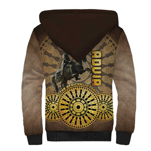 Adwa Victory Day Sherpa Hoodie Adwa Battle Shield - Vintage Style