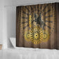 Adwa Victory Day Shower Curtain Adwa Battle Shield - Vintage Style