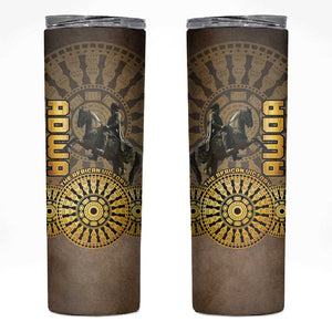 Adwa Victory Day Skinny Tumbler Adwa Battle Shield - Vintage Style