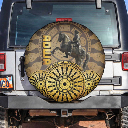 Adwa Victory Day Spare Tire Cover Adwa Battle Shield - Vintage Style