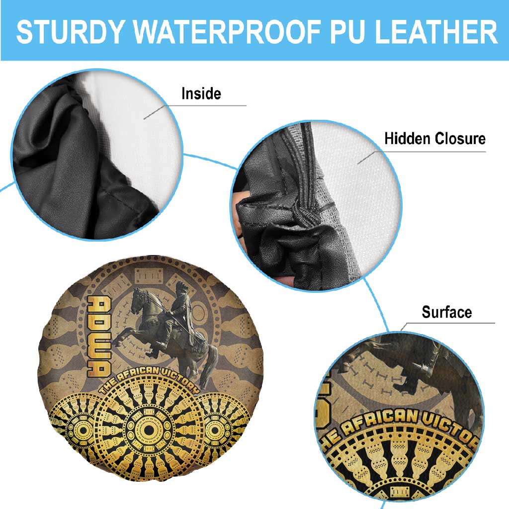 Adwa Victory Day Spare Tire Cover Adwa Battle Shield - Vintage Style