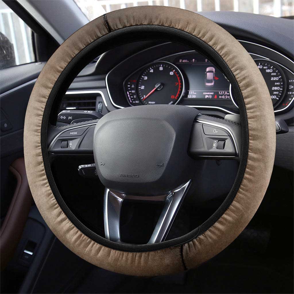 Adwa Victory Day Steering Wheel Cover Adwa Battle Shield - Vintage Style