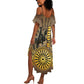 Adwa Victory Day Summer Maxi Dress Adwa Battle Shield - Vintage Style