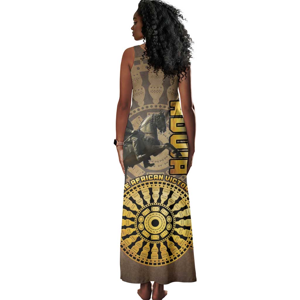 Adwa Victory Day Tank Maxi Dress Adwa Battle Shield - Vintage Style