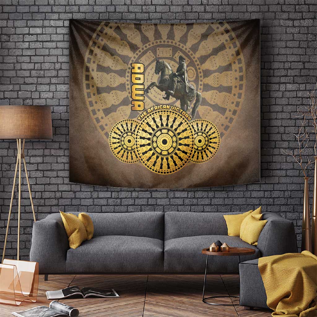 Adwa Victory Day Tapestry Adwa Battle Shield - Vintage Style