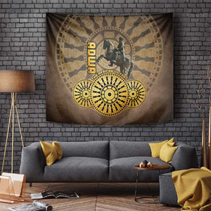 Adwa Victory Day Tapestry Adwa Battle Shield - Vintage Style