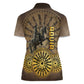 Adwa Victory Day Women Polo Shirt Adwa Battle Shield - Vintage Style