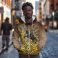 Adwa Victory Day Zip Hoodie Adwa Battle Shield - Vintage Style