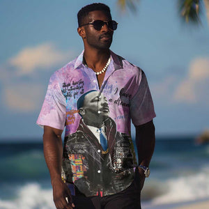 Martin Luther King Jr Hawaiian Shirt I Have a Dream Graffiti Style - African Pride
