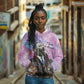 Martin Luther King Jr Hoodie I Have a Dream Graffiti Style - African Pride