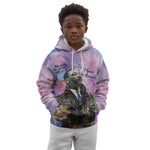 Martin Luther King Jr Kid Hoodie I Have a Dream Graffiti Style - African Pride