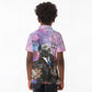 Martin Luther King Jr Kid Polo Shirt I Have a Dream Graffiti Style - African Pride