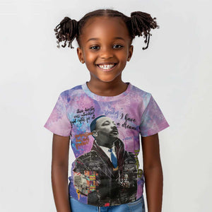 Martin Luther King Jr Kid T shirt I Have a Dream Graffiti Style - African Pride