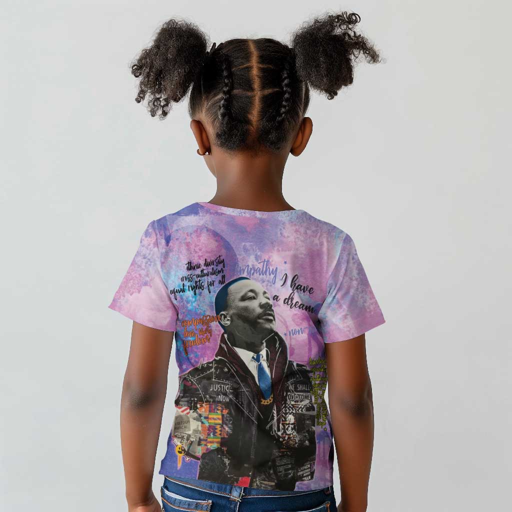 Martin Luther King Jr Kid T shirt I Have a Dream Graffiti Style - African Pride