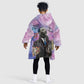 Martin Luther King Jr Kid Wearable Blanket Hoodie I Have a Dream Graffiti Style - African Pride